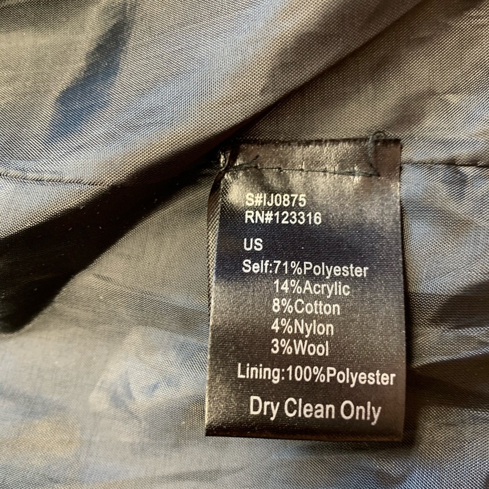 Iris Basic Plaid Coat - image 3